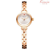 women watches KIMIO Brand Luxury Exquisite ladies dress quartz watches fashion gold bracelet stainless steel gift wristwatches