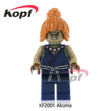 Single Sale Street Fighter Super Heroes Balrog Dee Jay Thunder Hawk Zangief Building Blocks Christmas Toys for children KF2008