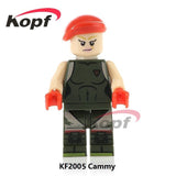 Single Sale Street Fighter Super Heroes Balrog Dee Jay Thunder Hawk Zangief Building Blocks Christmas Toys for children KF2008