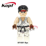 Single Sale Street Fighter Super Heroes Balrog Dee Jay Thunder Hawk Zangief Building Blocks Christmas Toys for children KF2008