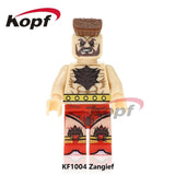 Single Sale Street Fighter Super Heroes Balrog Dee Jay Thunder Hawk Zangief Building Blocks Christmas Toys for children KF2008