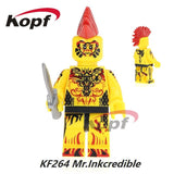 Single Sale Street Fighter Super Heroes Balrog Dee Jay Thunder Hawk Zangief Building Blocks Christmas Toys for children KF2008