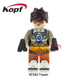 Single Sale Street Fighter Super Heroes Balrog Dee Jay Thunder Hawk Zangief Building Blocks Christmas Toys for children KF2008