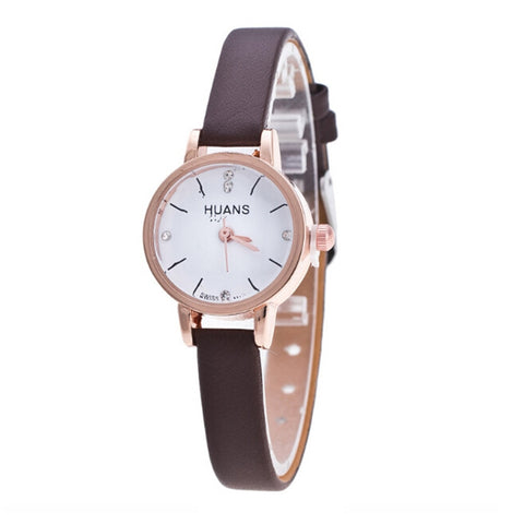 Women Watch Ladies Elegant Casual PU Leather Band Quartz Analog Wrist Watch relogio feminino zegarek damski reloj mujer 2019 New