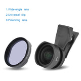 SIRUI mobile phone lens wide-angle macro lens, polarizer, professional camera, general lens, fisheye lens, mobile phone case