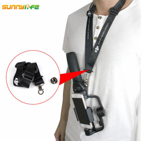Sunnylife DJI OSMO Mobile 2 Handheld Gimbal Adjustable Widened Lanyard Hanging Belt Neck Strap Sling Belt for DJI OSMO Mobile 1
