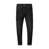 SIMWOOD 2019 Men Jeans New Fashion Men Casual Jeans Slim Straight Jeans Plus Size Long Trousers Hot Sale High Quality NC017026