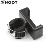 SHOOT Universal Mobile Phone Lock Buckle Clip Mount for iPhone X 8 7 Samsung millet Huawei Mobile Phone Selfie Stick Monopod