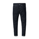 SIMWOOD 2019 New Arrival Men's Jeans Spring Hot sale Denim Classic Jeans Slim Regular dark blue Casual Plus Size Pants NC017019
