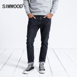 SIMWOOD 2019 Spring Jeans Men Slim Fit Fashion Streetwear High Quality Embroidery Brand Denim Trousers Clothing 180412