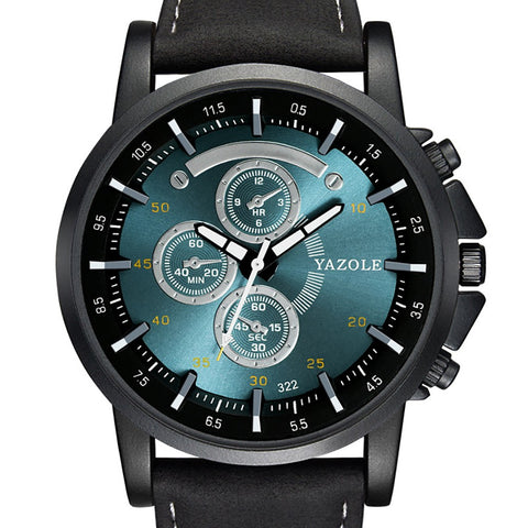 YAZOLE Luminous Sport Men's Watches, Top Brand Luxury Wristwatch, Fashion Quartz Watch for Men
