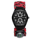 YOLAKO Fashion Brand Men Watch Nylon Strap Band With Compass Men Military Army Quartz Wrist Watch Men relogio masculino
