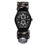 YOLAKO Fashion Brand Men Watch Nylon Strap Band With Compass Men Military Army Quartz Wrist Watch Men relogio masculino