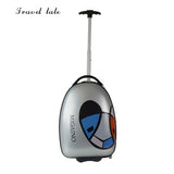 Travel tale cartoon 16 inch size children PC Rolling Luggage Spinner brand Travel Suitcase Fashion